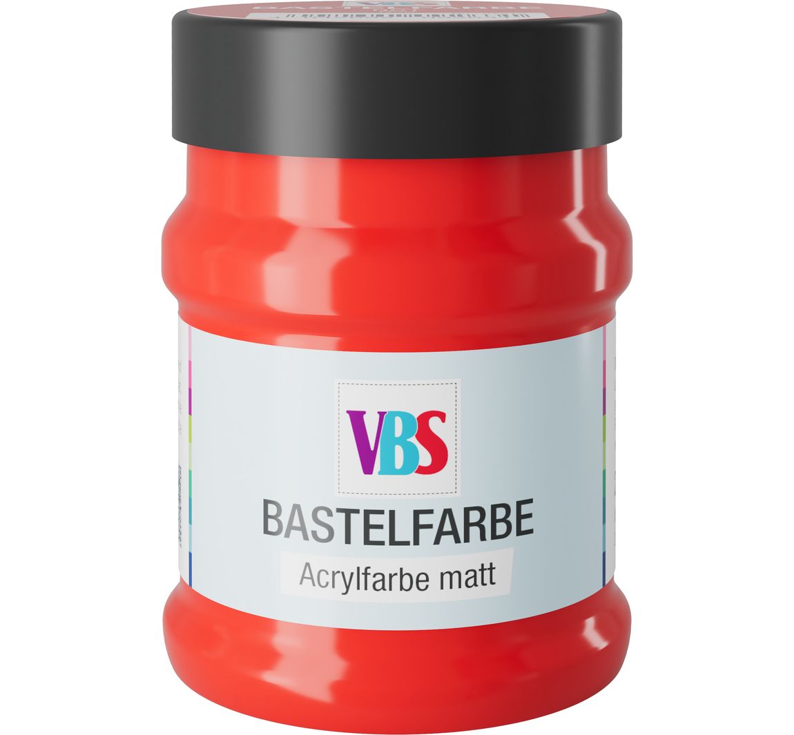 VBS Bastelfarbe, 230 ml - Rot