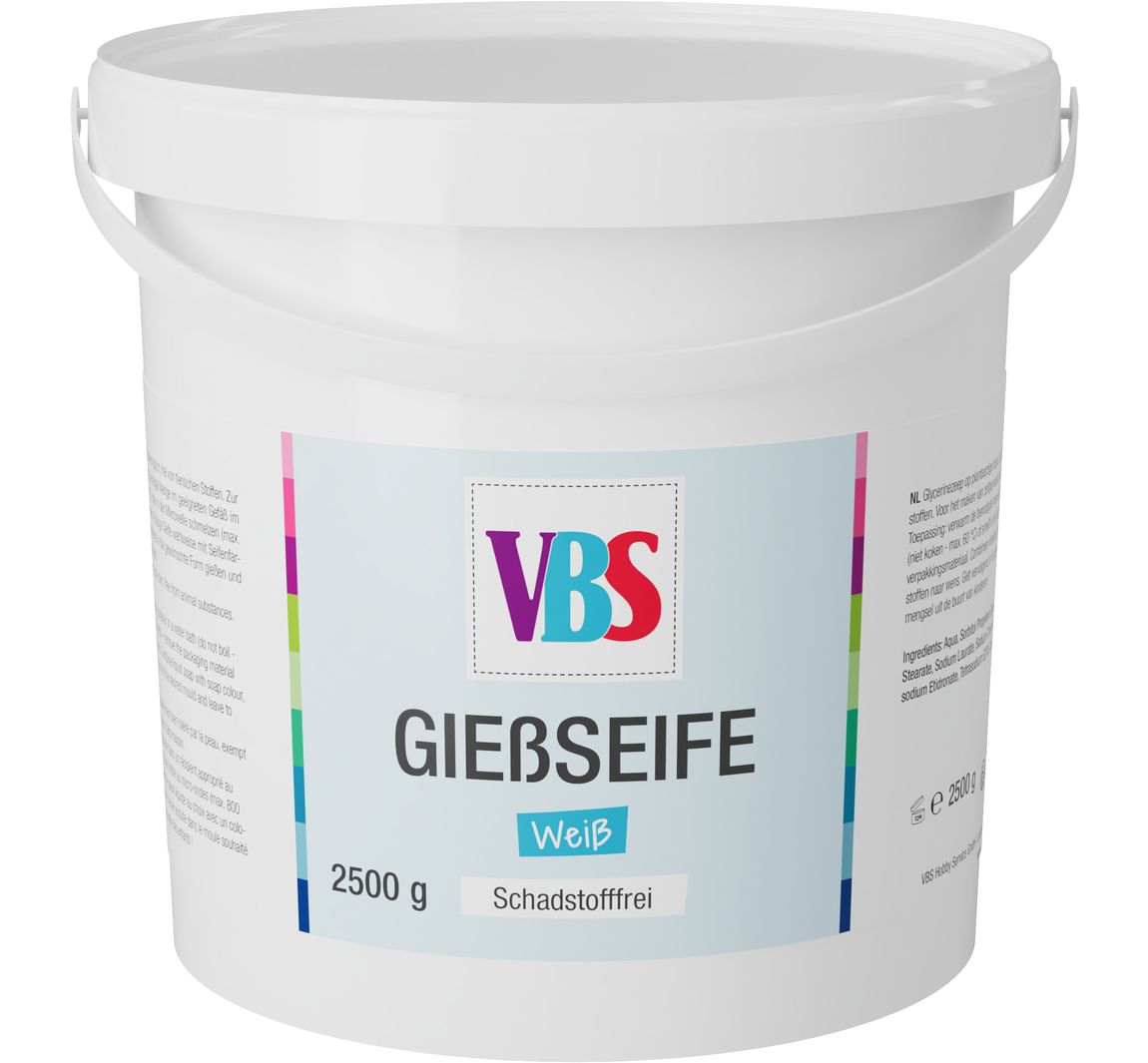 VBS Gießseife, weiß - 2.500 g