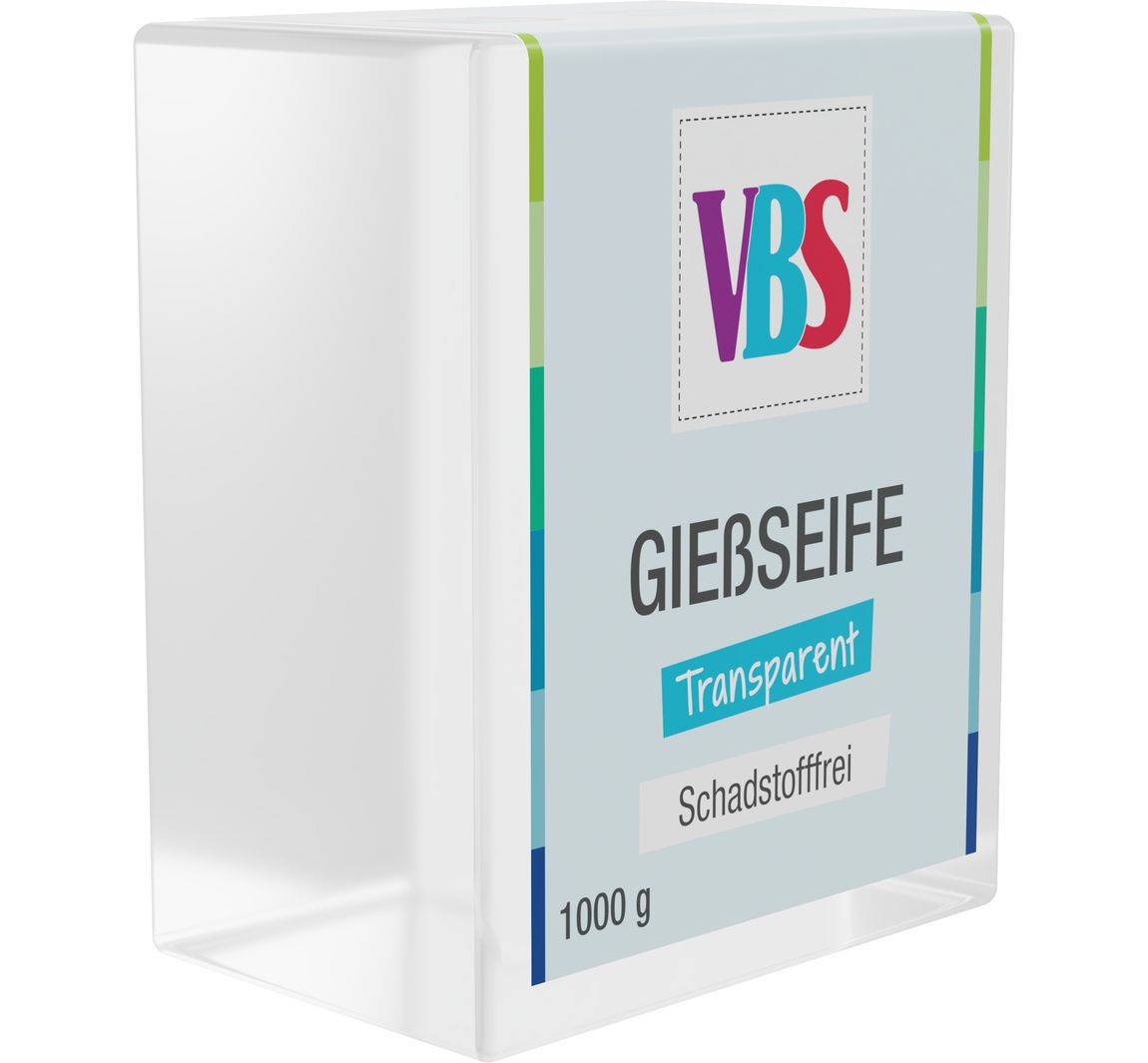 VBS Gießseife, transparent - 1.000 g