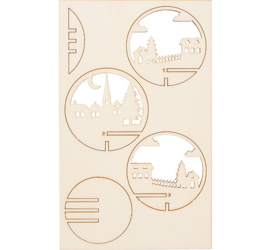 VBS Wooden building kit for acrylic ball