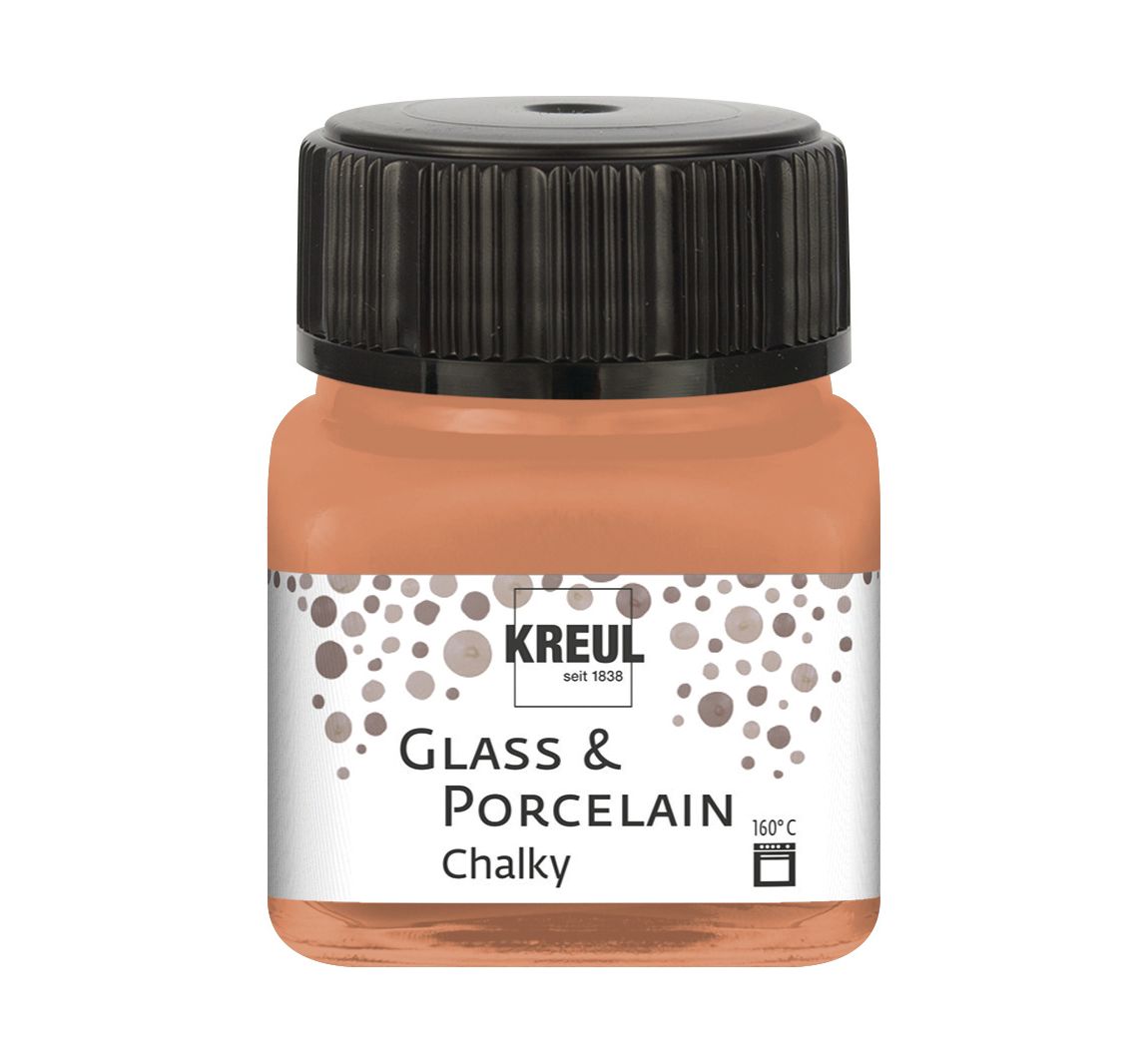 KREUL Glass & Porcelain "Chalky" - Terracotta Earth