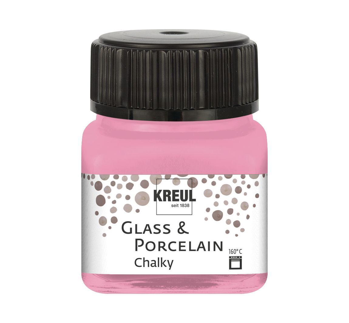 KREUL Glass & Porcelain "Chalky" - Candy Rose