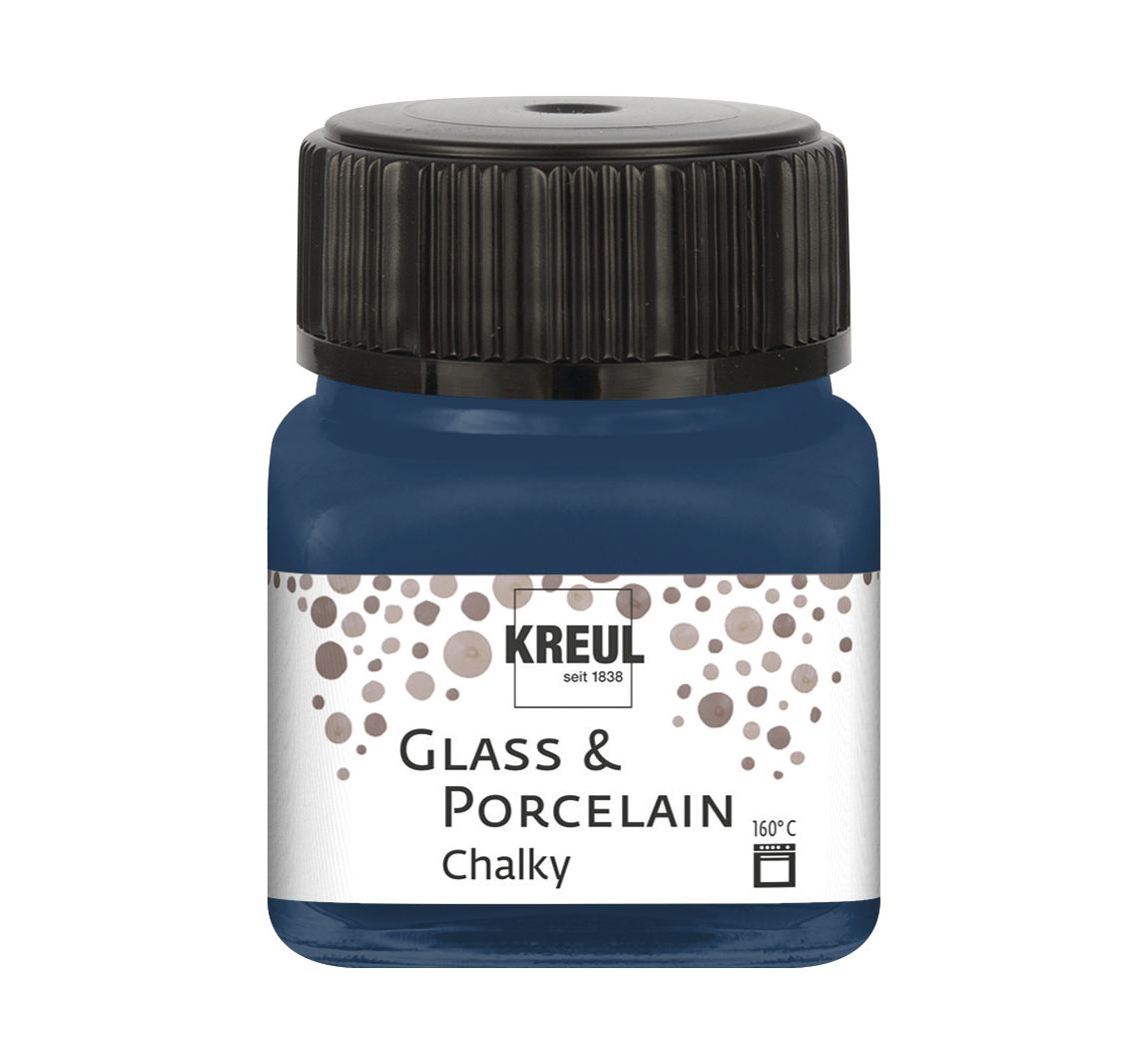 KREUL Glass & Porcelain "Chalky" - Navy Blue