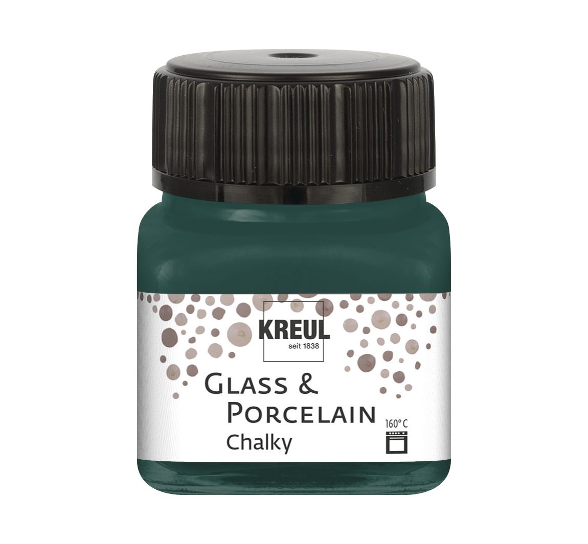 KREUL Glass & Porcelain "Chalky" - Cottage Green