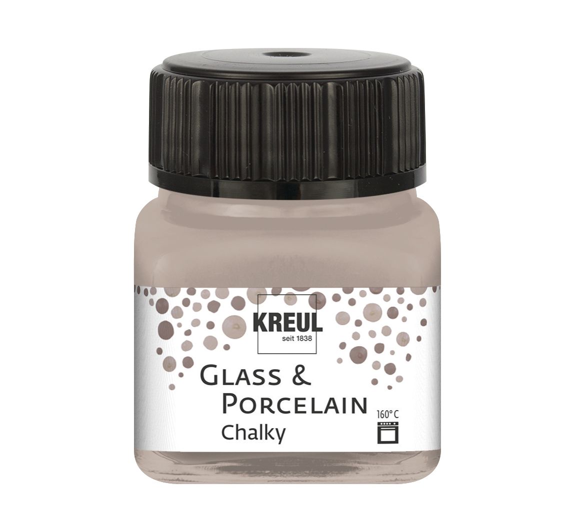 KREUL Glass & Porcelain "Chalky" - Noble Nougat