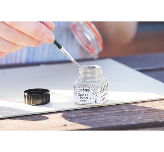 KREUL Glass & Porcelain "Chalky-Set", 6 x 20 ml