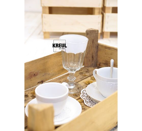 KREUL Glass & Porcelain "Chalky-Set", 6 x 20 ml