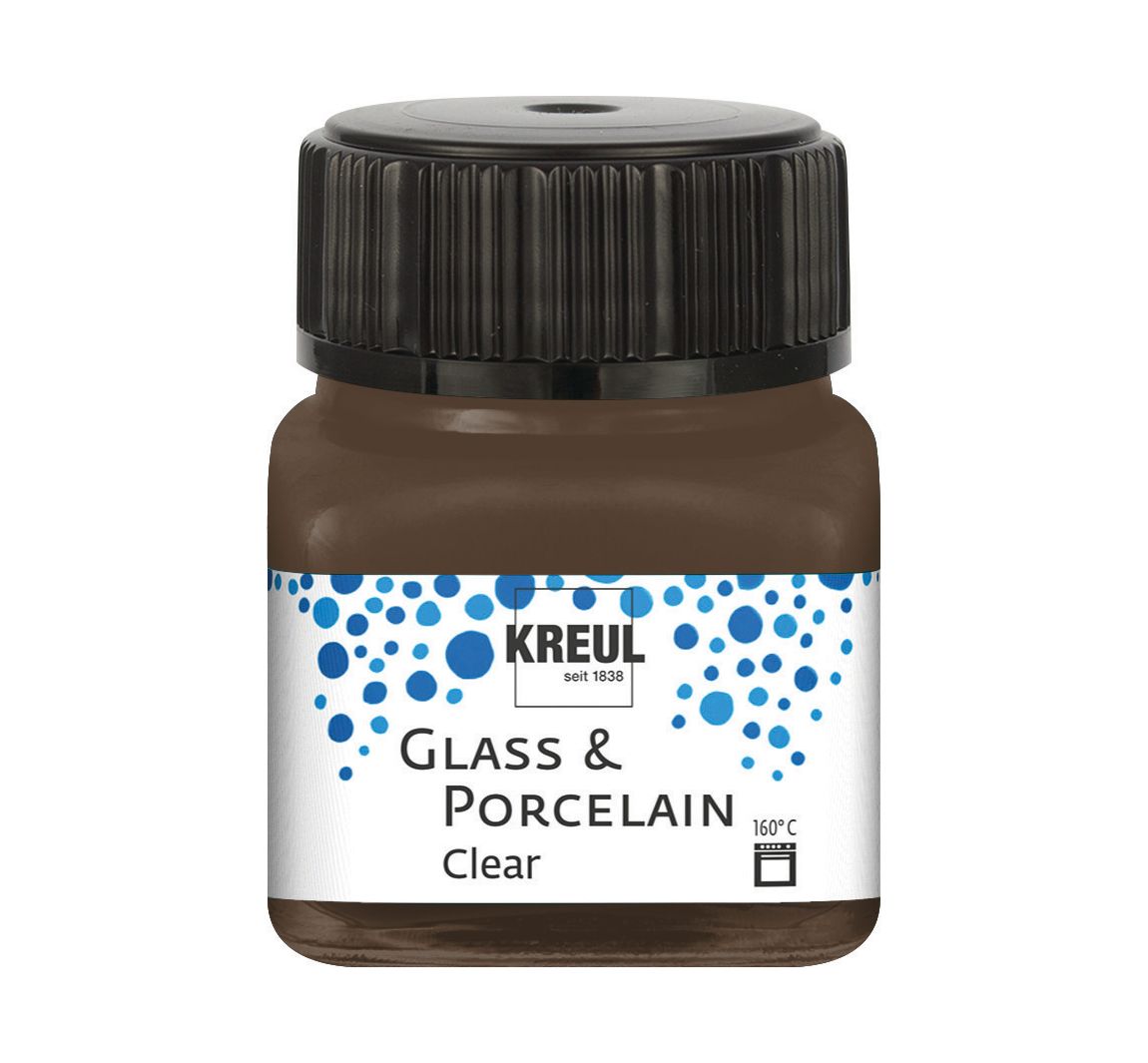 KREUL Glass & Porcelain "Clear" - Espresso