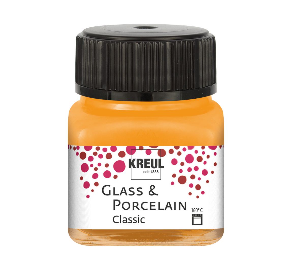 KREUL Glass & Porcelain "Classic" - Orange