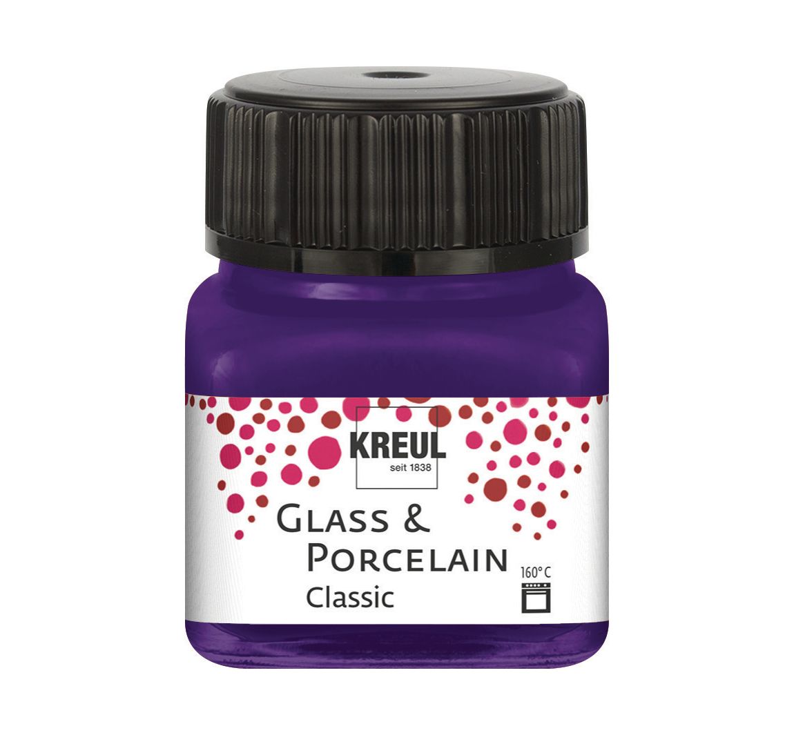 KREUL Glass & Porcelain "Classic" - Violett