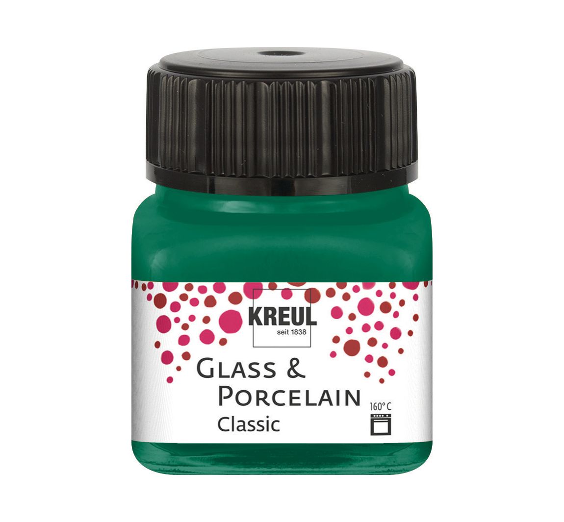 KREUL Glass & Porcelain "Classic" - Dunkelgrün