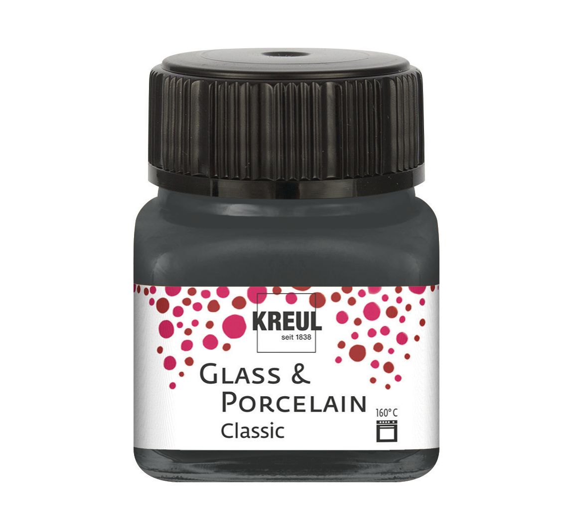 KREUL Glass & Porcelain "Classic" - Grau