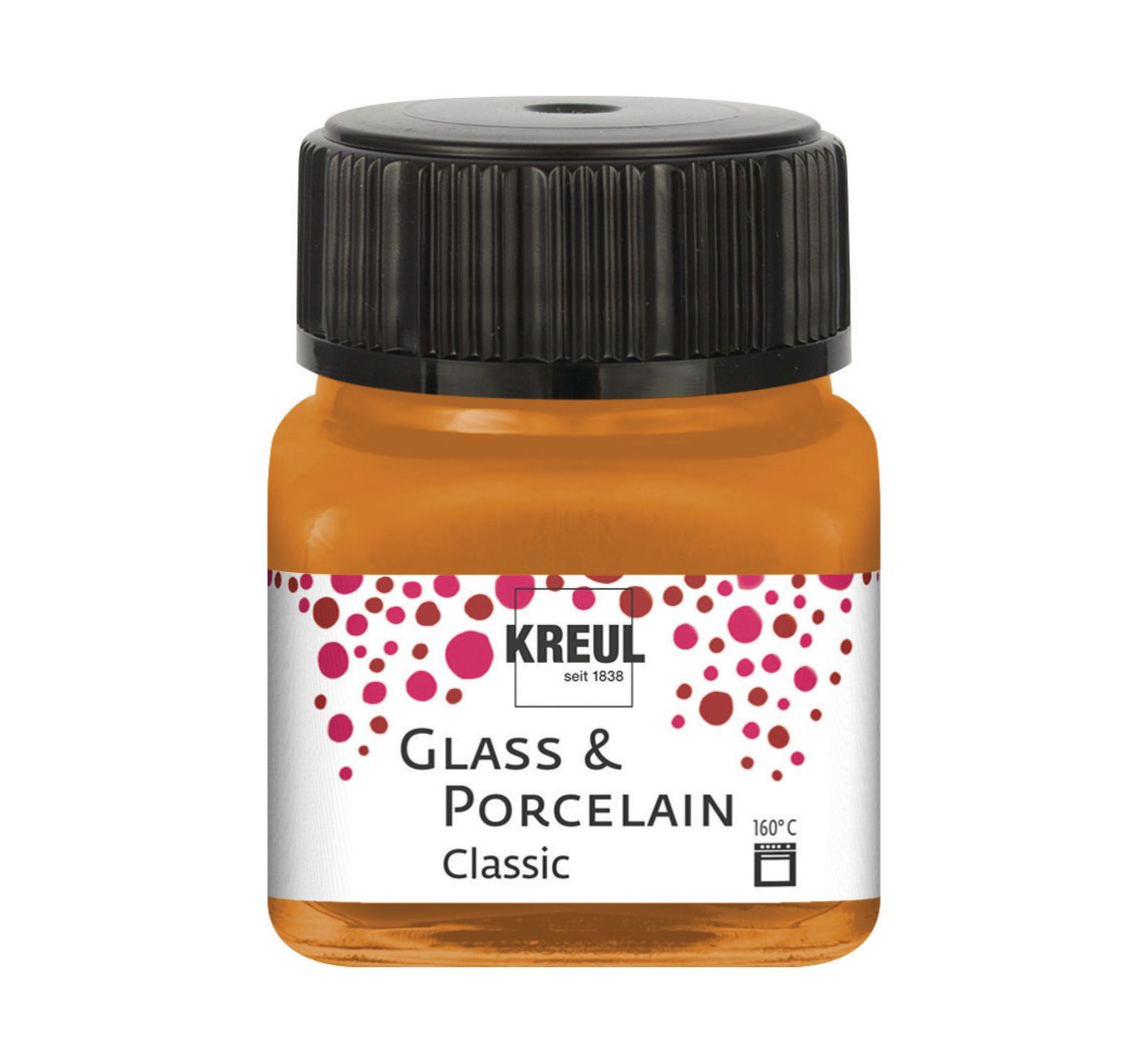 KREUL Glass & Porcelain "Classic-Metallic" - Goldbronze