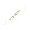 Brother P-touch Textil-Schriftband, 12 mm Gold auf Weiß