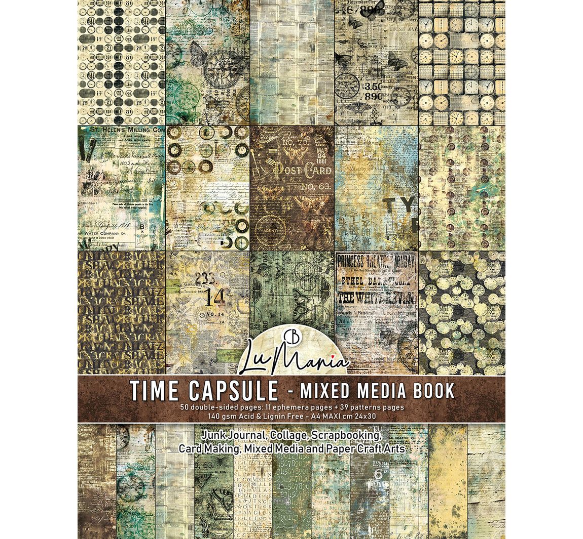 Mixed Media Book - Time Capsule