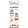 Rub On Transferfolie "Candy Christmas" Snowglobes