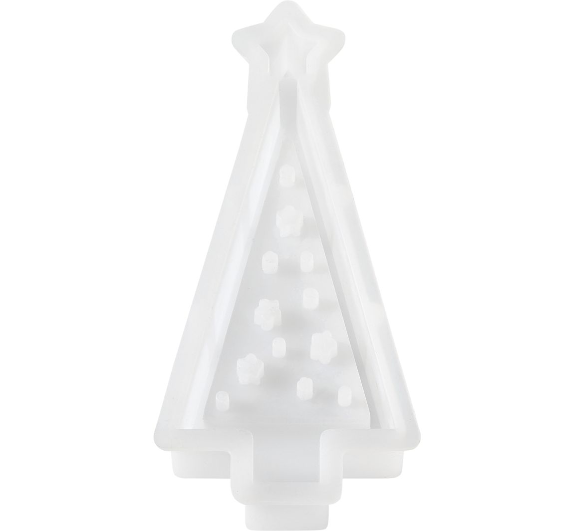 Silikon-Gießform "Lichter-Tannenbaum" - Sterne