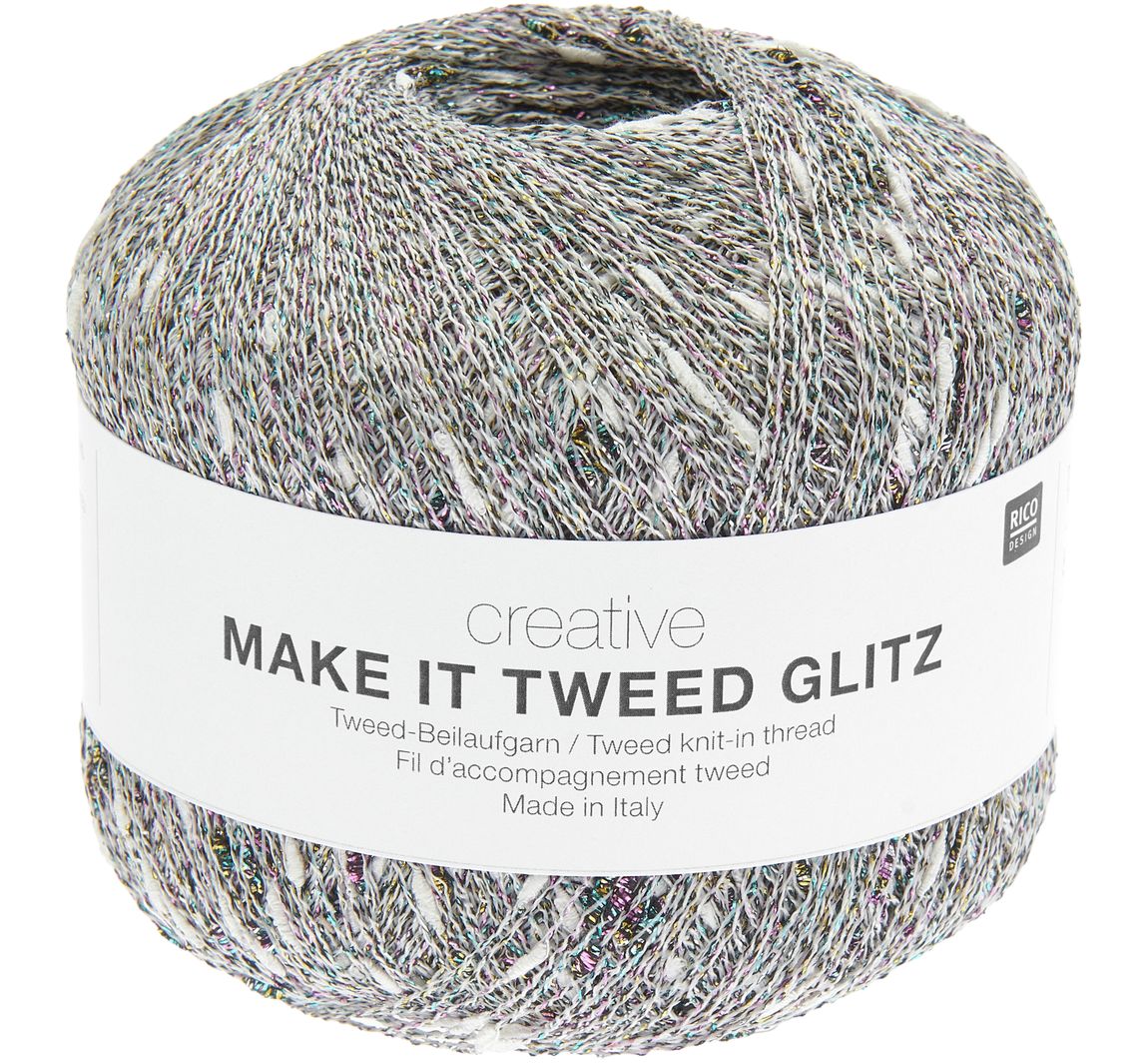 Rico Design Creative "Make It Tweed Glitz" - Natur