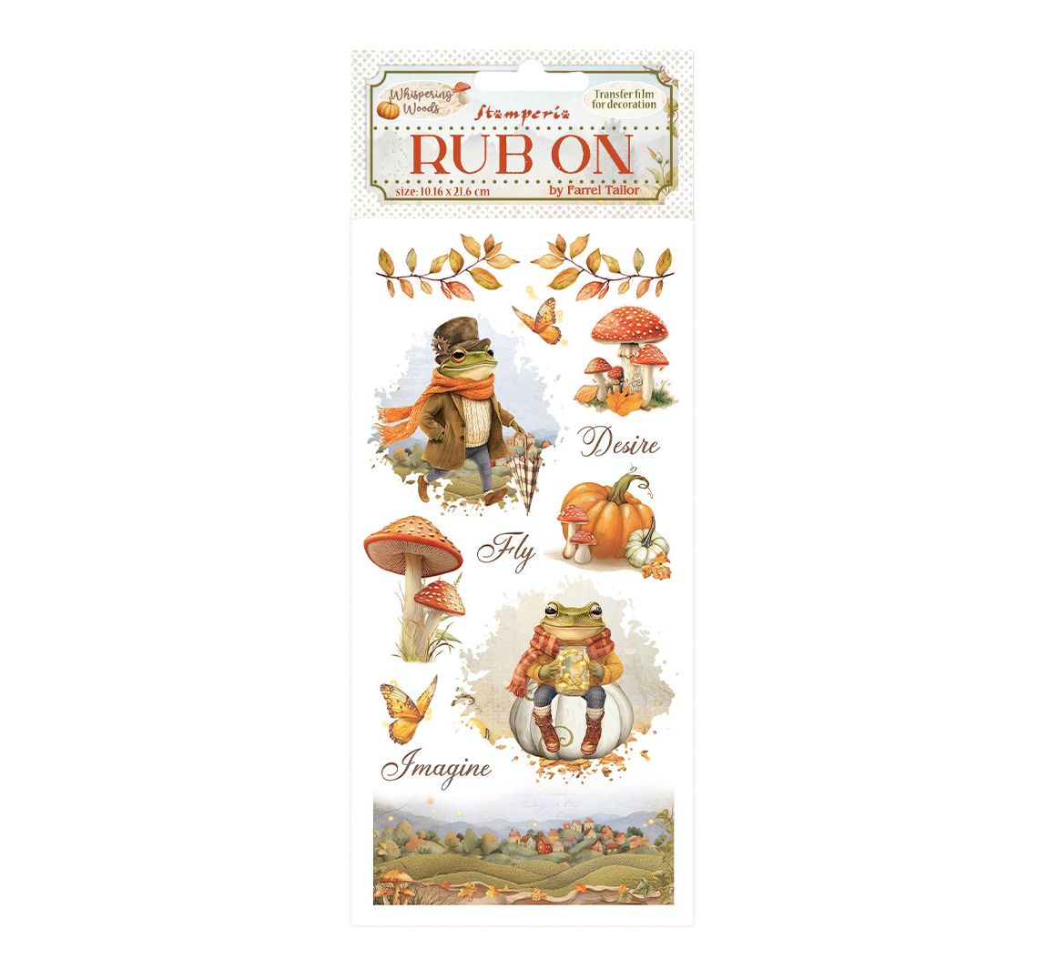 Rub On Transferfolie "Whispering Woods" - Mr. Frog