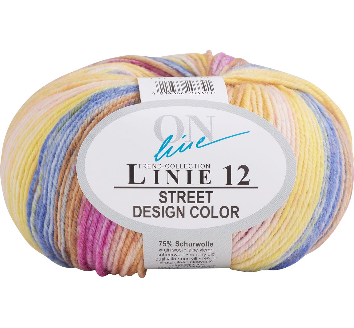 ONline Wolle Street Design Color, Linie 12 - Farbe 131
