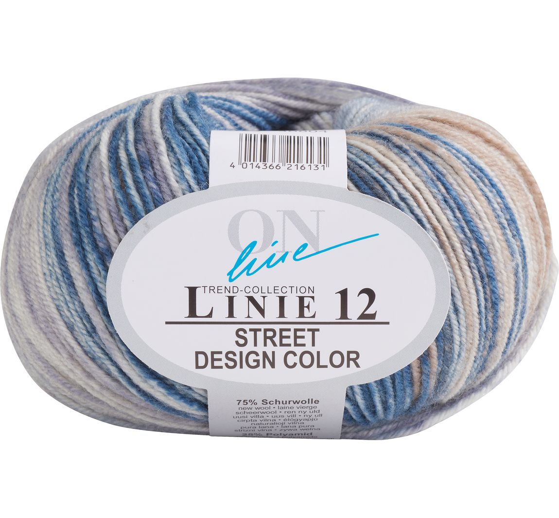 ONline Wolle Street Design Color, Linie 12 - Farbe 133