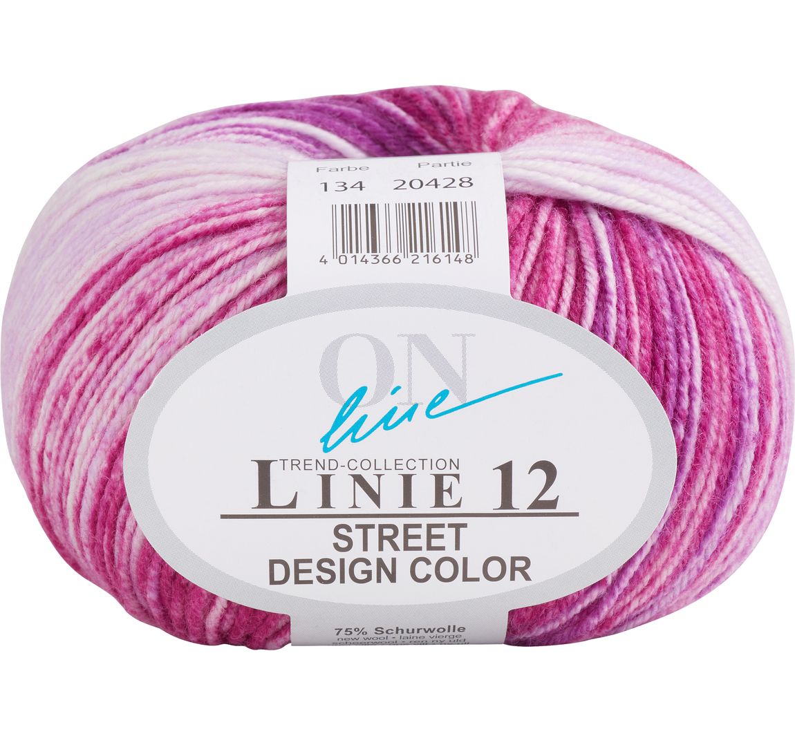 ONline Wolle Street Design Color, Linie 12 - Farbe 134