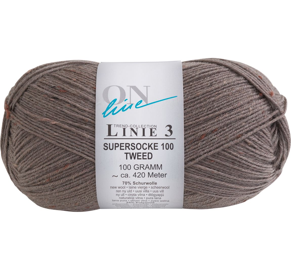 ONline Supersocke Tweed, Linie 3 - Farbe 803