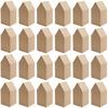 Advent calendar cardboard houses