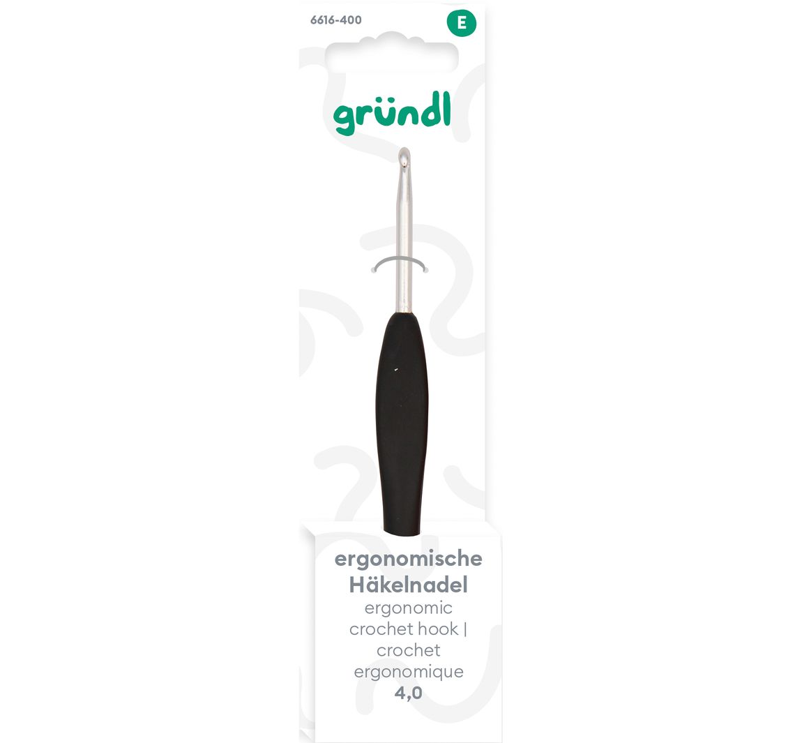 Gründl Häkelnadel Ergonomisch - Stärke 4