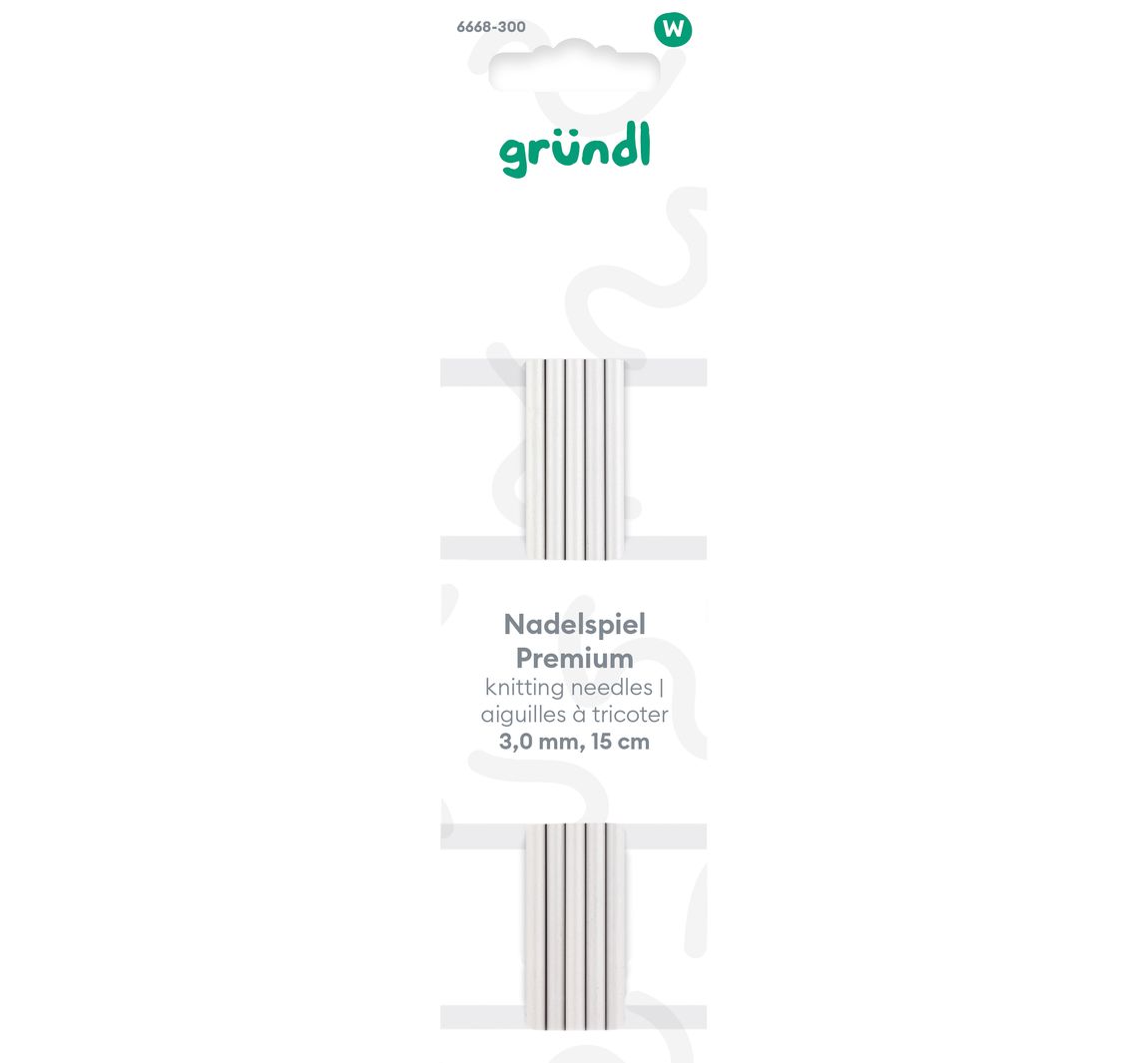 Gründl Nadelspiel "Premium" - Stärke 3