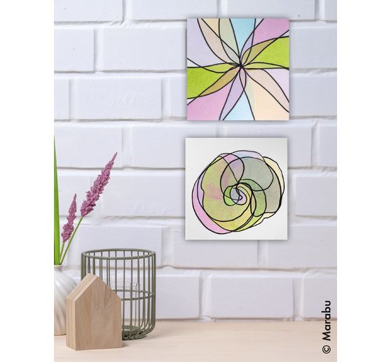 Marabu Acryl Color Squeegee Art Set