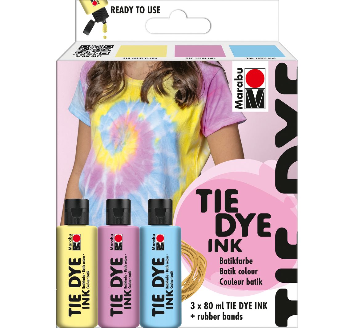 Marabu Batikfarbe flüssig "Tie Dye" - Pastel