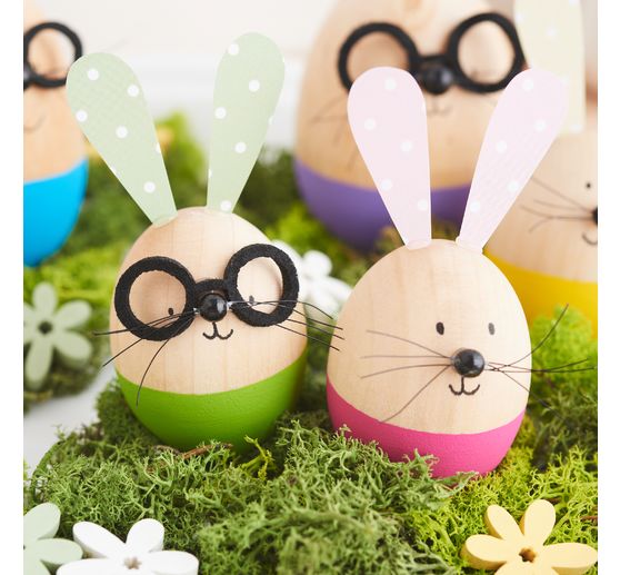 Holzperlen, &Oslash; 6mm, ca. 125 St&uuml;ck