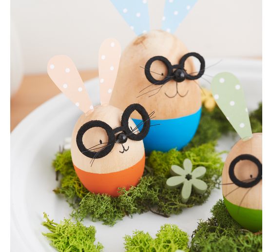 Holzperlen, &Oslash; 6mm, ca. 125 St&uuml;ck