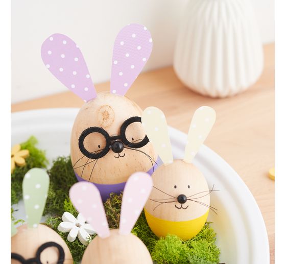 Holzperlen, &Oslash; 6mm, ca. 125 St&uuml;ck