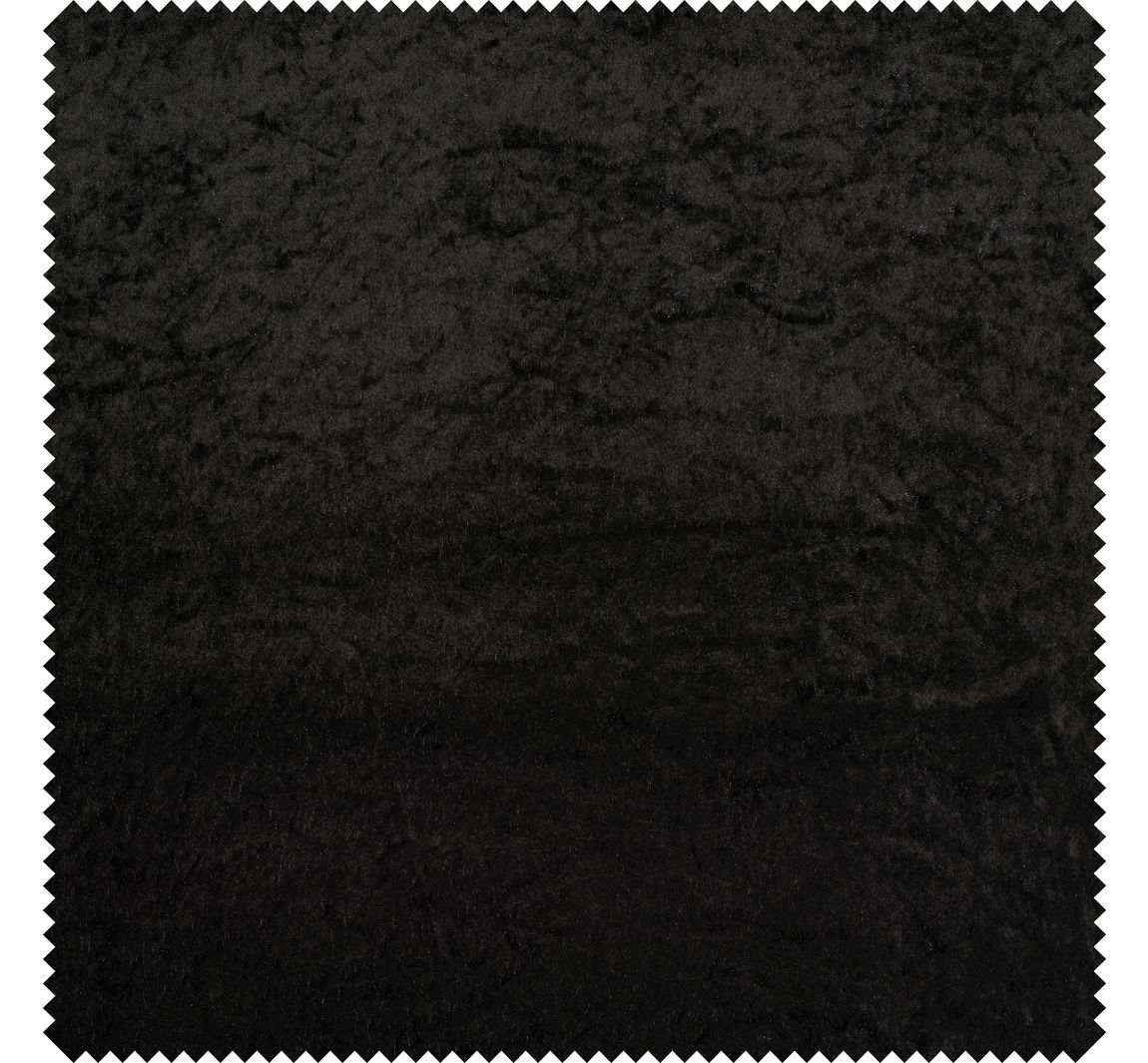 Pannesamt-Stoff - Schwarz