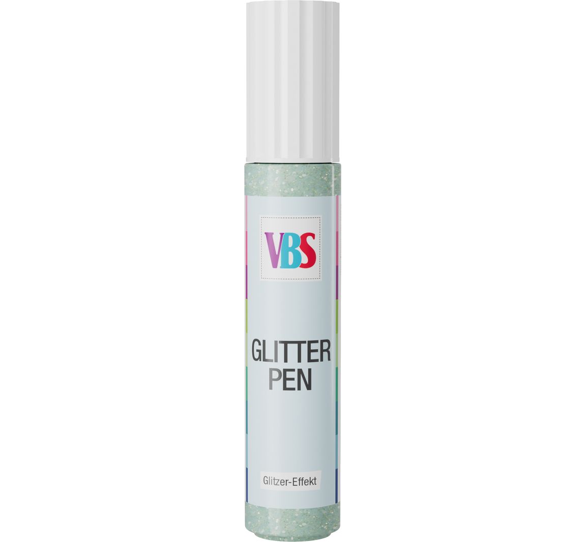 VBS Glitter Pen, 30 ml - Grün