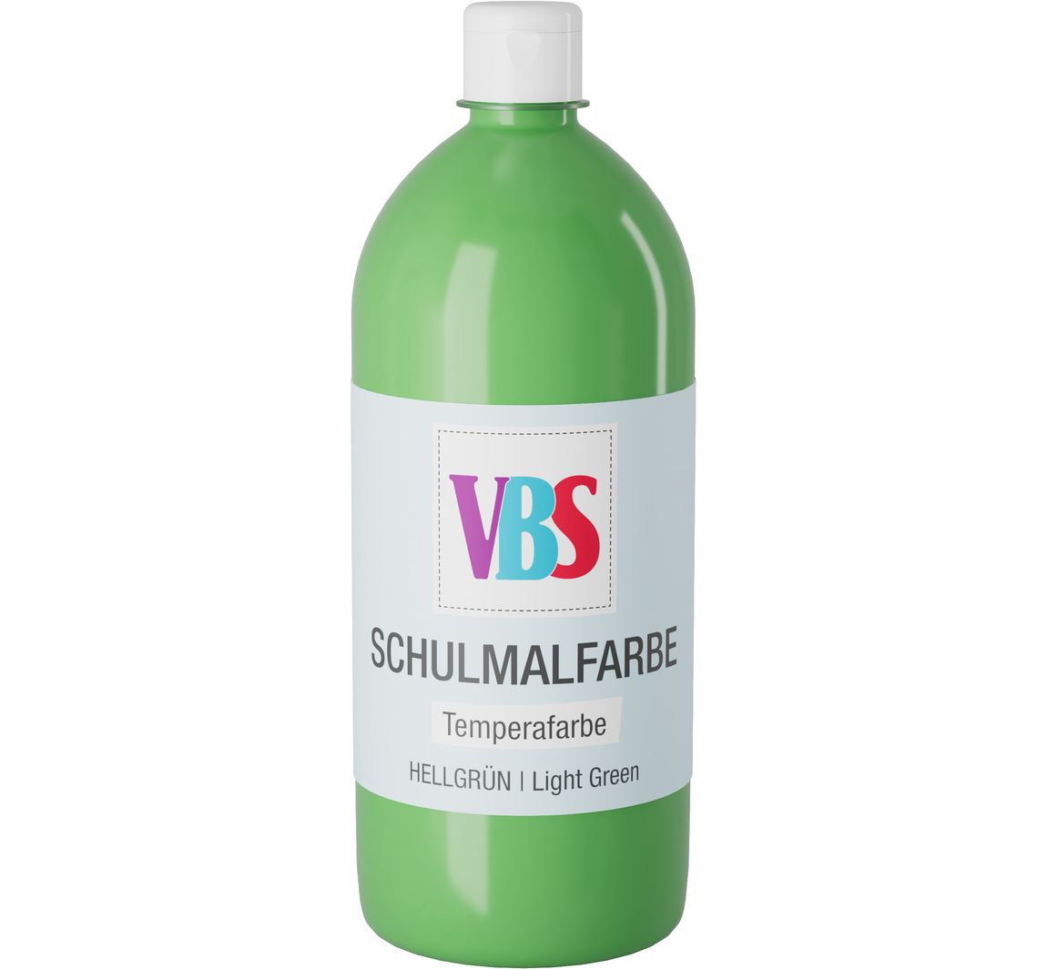 VBS Schulmalfarbe, 1000 ml - Hellgrün