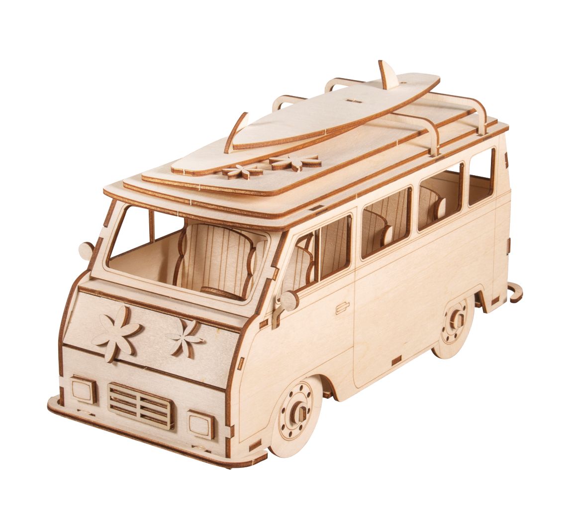 Holzbausatz "Campingbus"