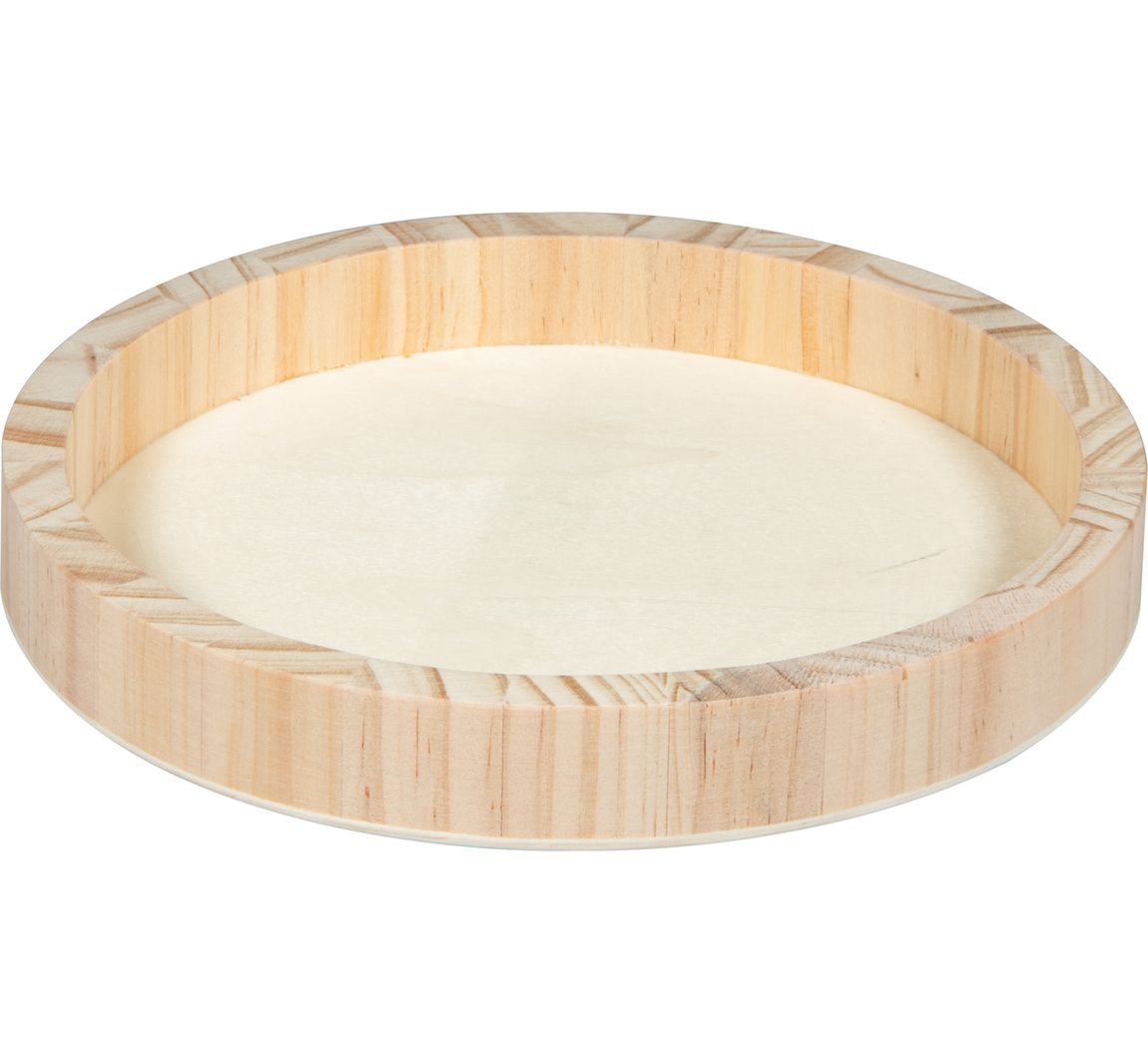Holztablett-Schale "Rund" - Ø 20 cm