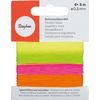 Jewellery cord, 0.5 mm Neon-Mix