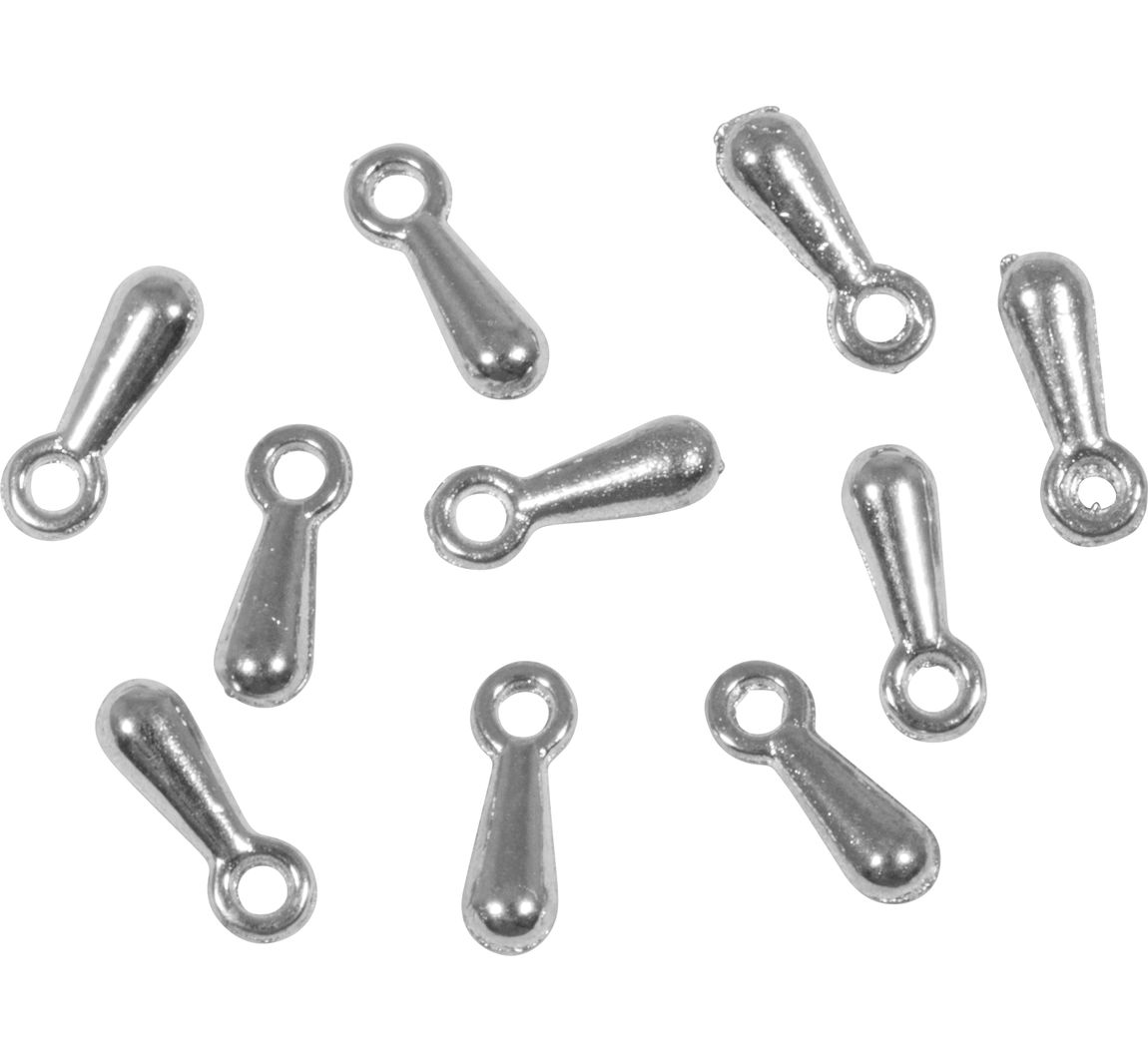 Mini-Anhänger "Tropfen" - Silber