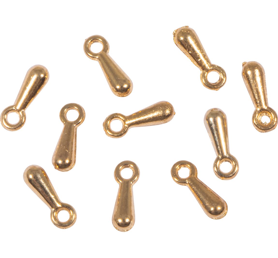 Mini-Anhänger "Tropfen" - Gold