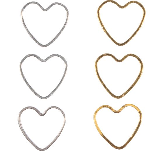 Decorative elements, silver/gold