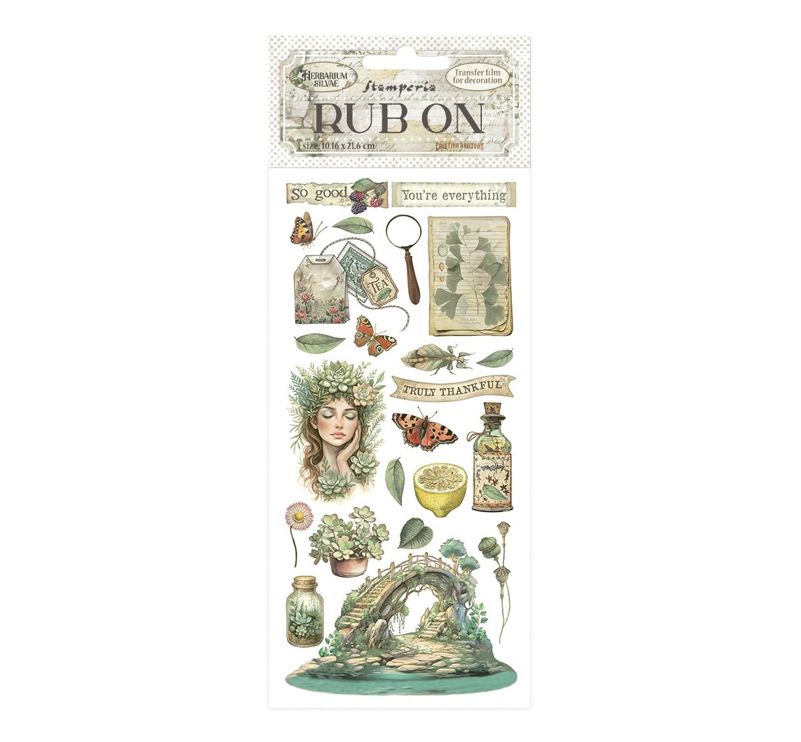 Rub On Transferfolie "Herbarium Silvae" - Bridge