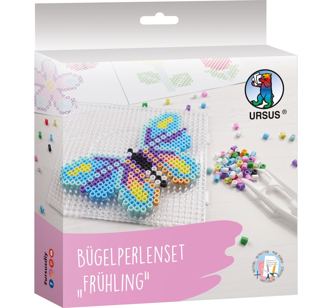 Bügelperlen-Set - Frühling