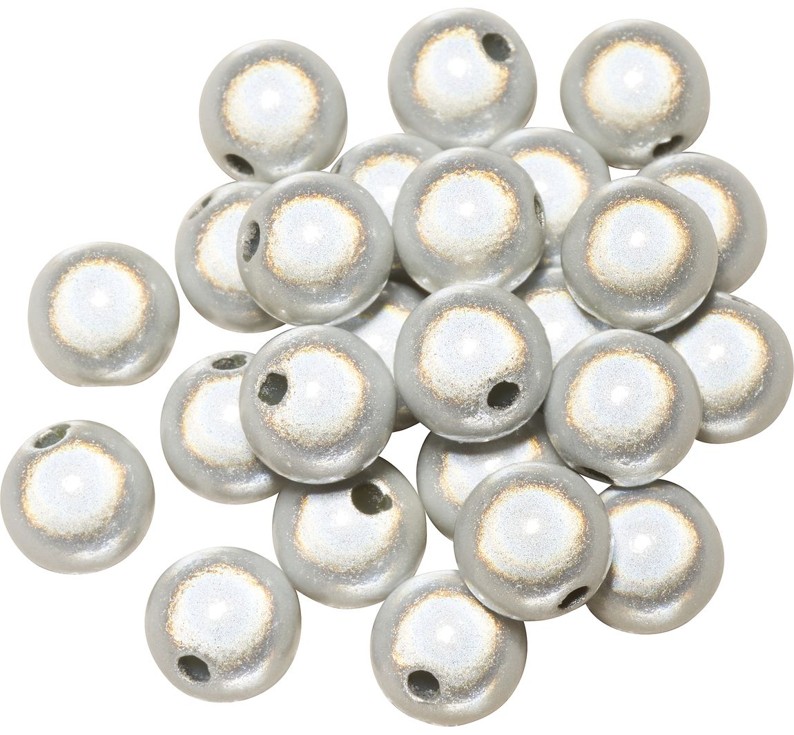 Miracle Beads, 8 mm - Weiß