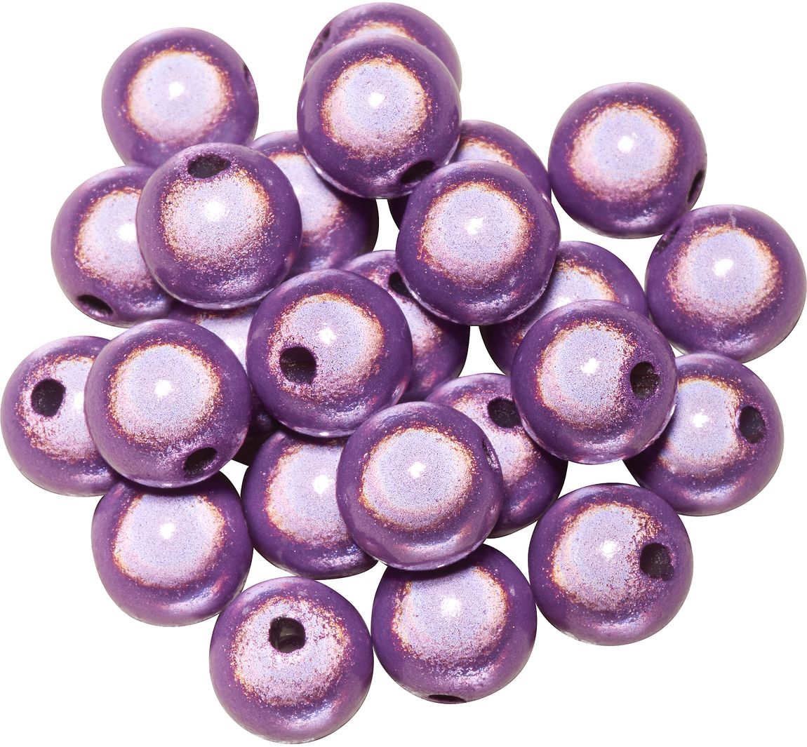 Miracle Beads, 8 mm - Helllila