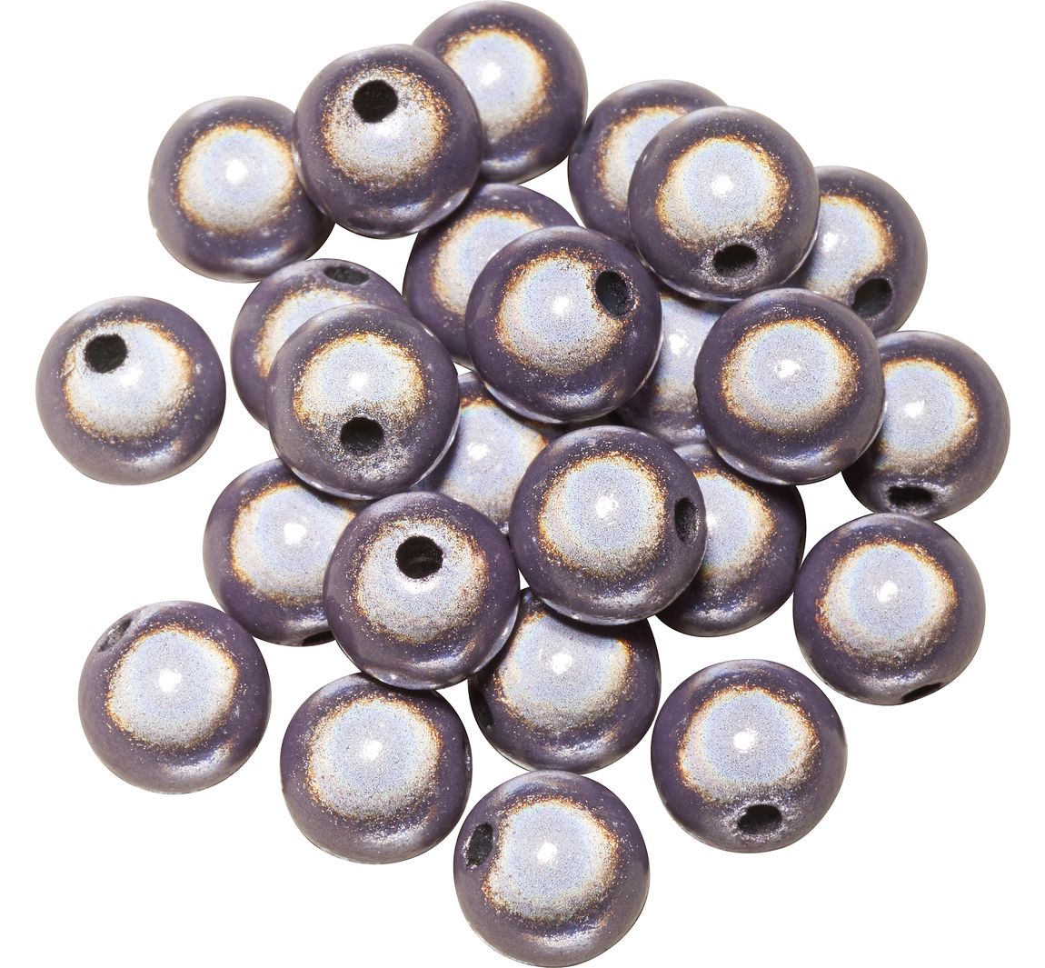 Miracle Beads, 8 mm - Grau