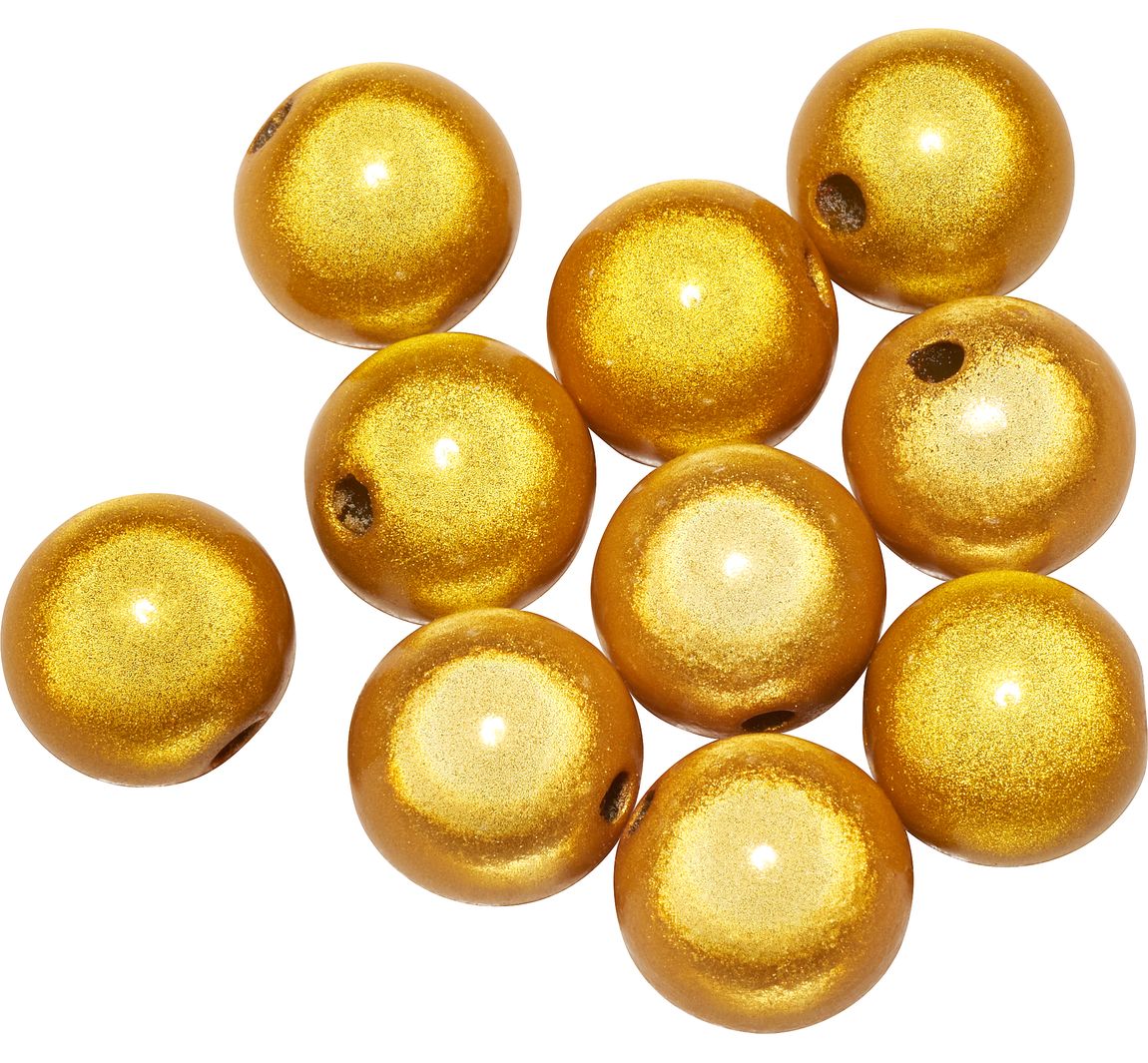 Miracle Beads, 10 mm - Gelb